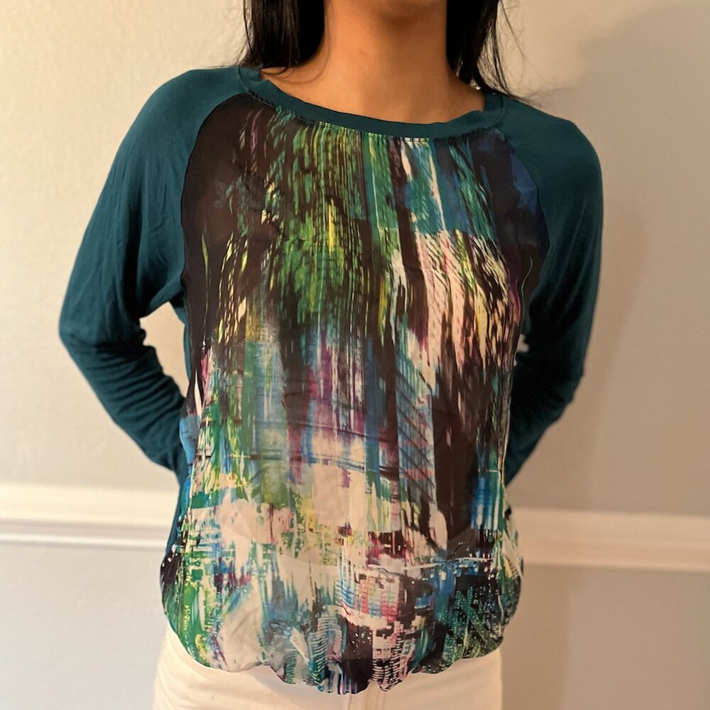 Bobeau Blouse Size xs